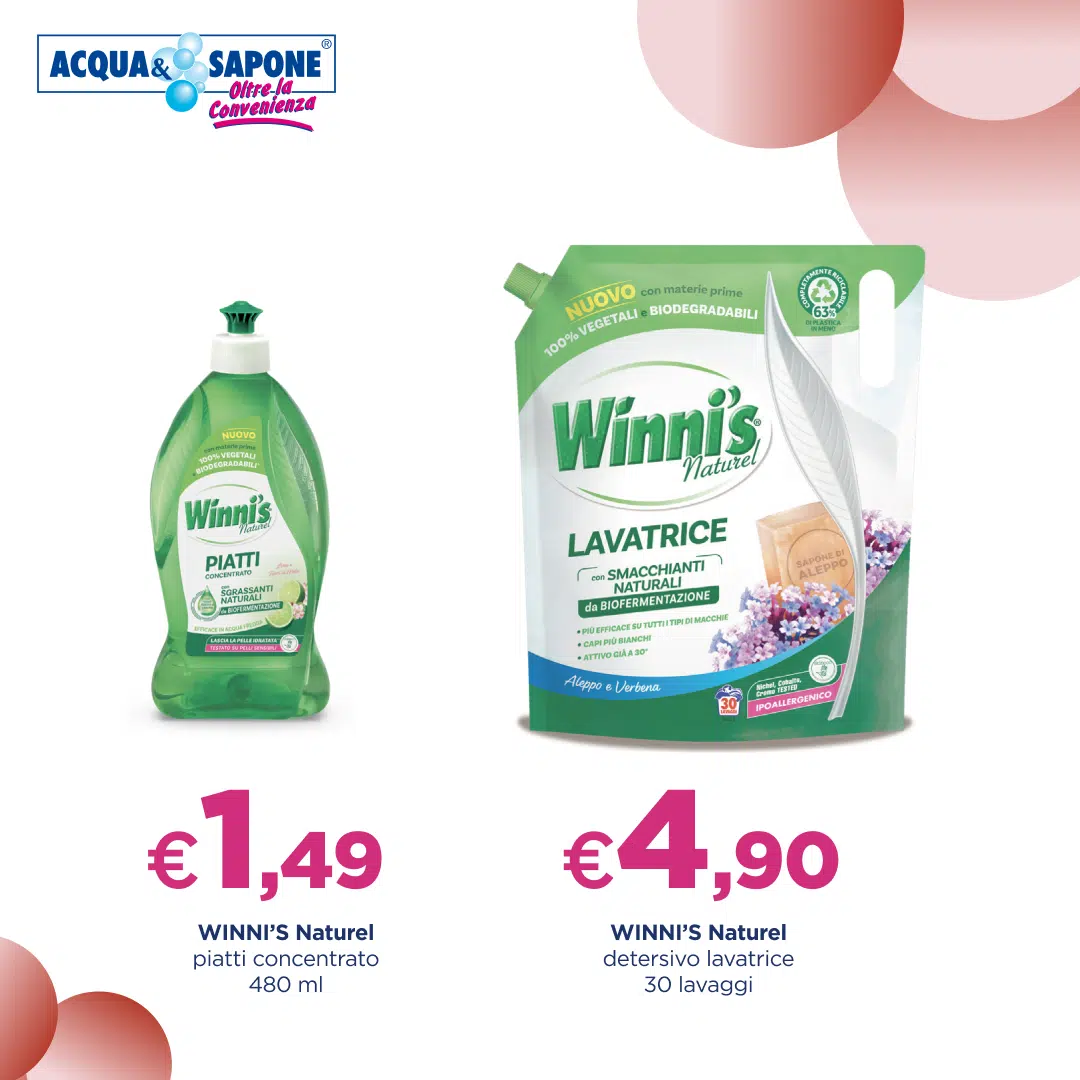 ≡ Coloreria italiana Acqua & Sapone → Prezzo volantino e offerte