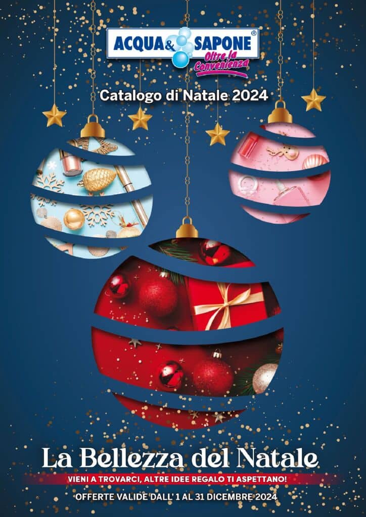 Catalogo di Natale Acqua&Sapone 2024