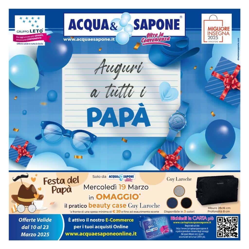 Volantino Acqua&Sapone n.06 – 2025